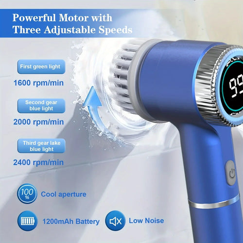 PowerScrub Pro – Cordless Cleaning Brush