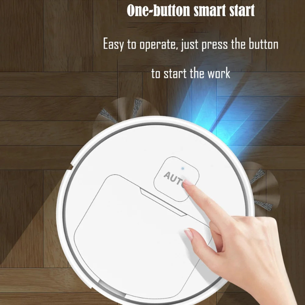3-in-1 Robot Vacuum Cleaner USB Rechargeable Smart Navigation To Avoid Objects Automatic Cleaning Sweeping Machine Sweeper Robot